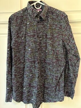 Coton Doux Button Down Long Sleeve Shirt 41/16 Programming Code
